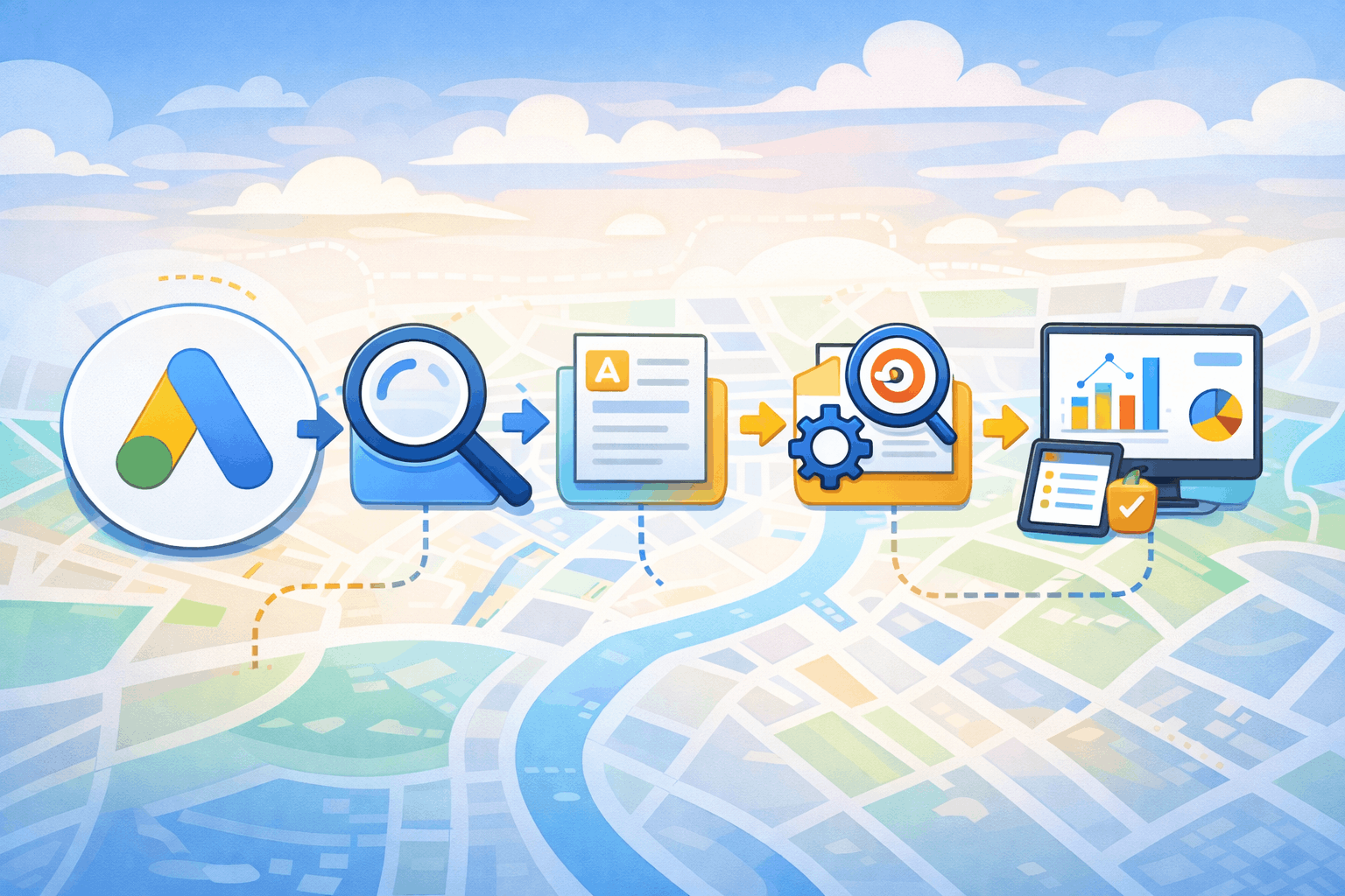 Quảng cáo Google Ads TPHCM theo quy trình tối ưu minh bạch