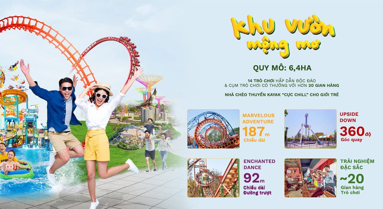 Tiện ích khu vườn mộng mơ